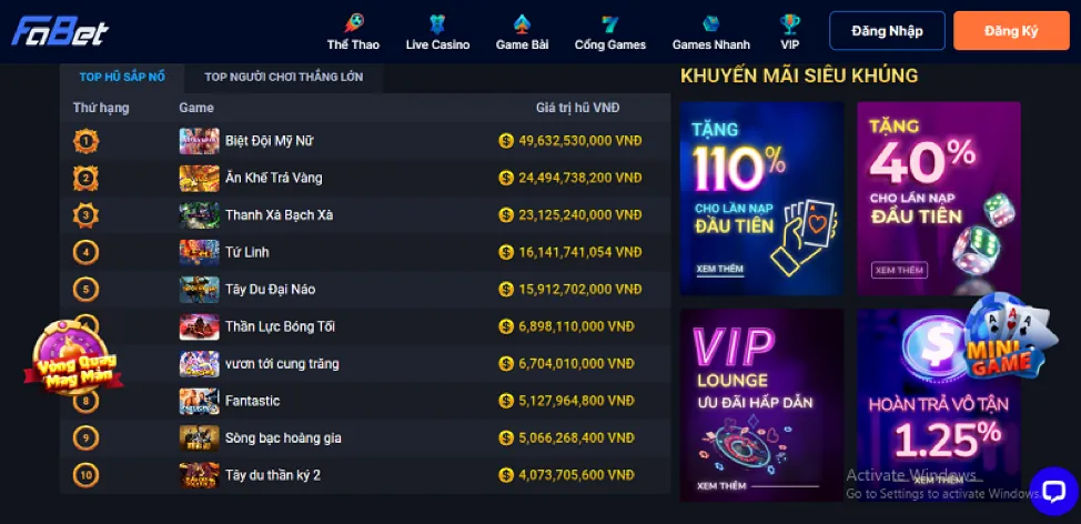 JBO Esports khuyến mãi